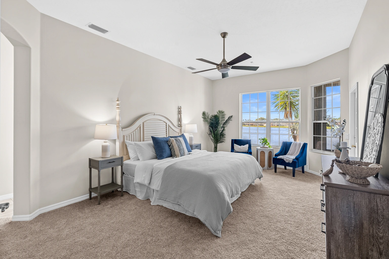 Brevard County bedroom after Flourish transformation