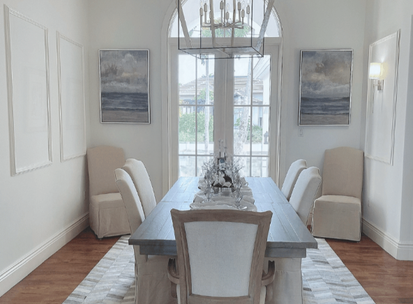 Dining room after Flourish transformation