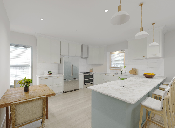 Brevard County kitchen after Flourish transformation