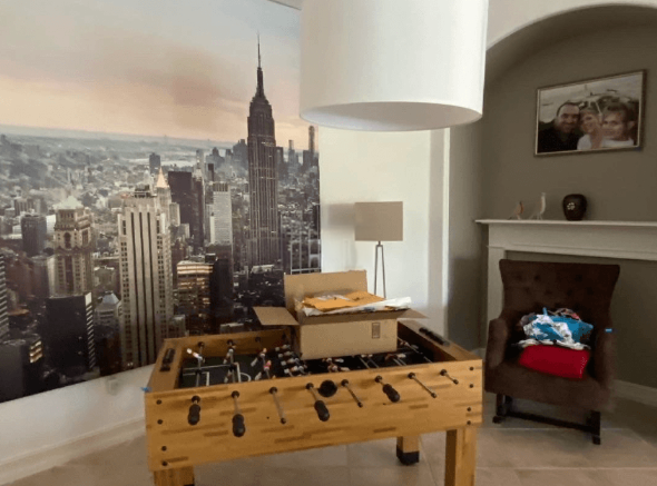 Family room before Flourish transformation